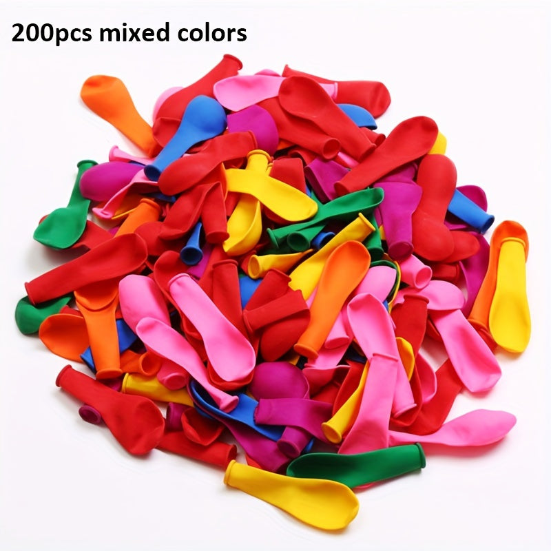 Mixed Small Balloons No. 3 Balloon Water Balloon Holiday Party Decoration Small Balloons Summer Outdoor Balloons, Perfect for Winter, New Year