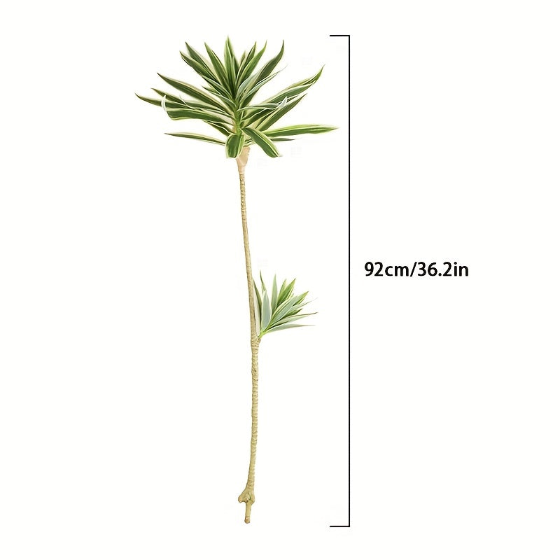 1pc Artificial Green Plants with Stems for Indoor and Outdoor Decor and Photography