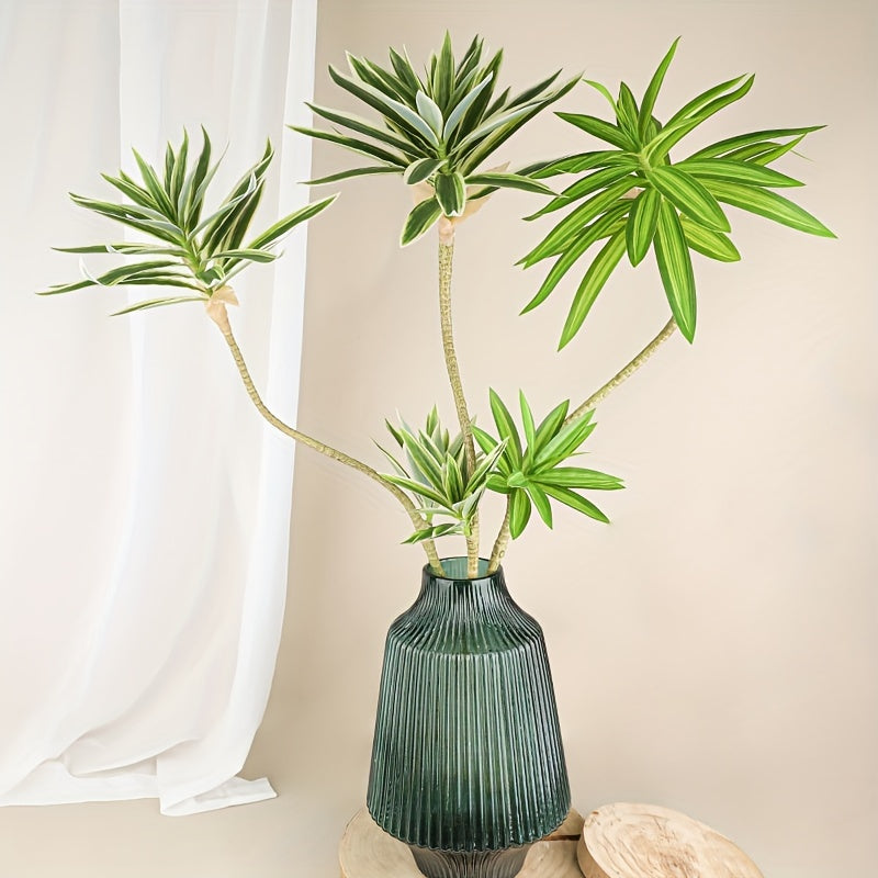 1pc Artificial Green Plants with Stems for Indoor and Outdoor Decor and Photography