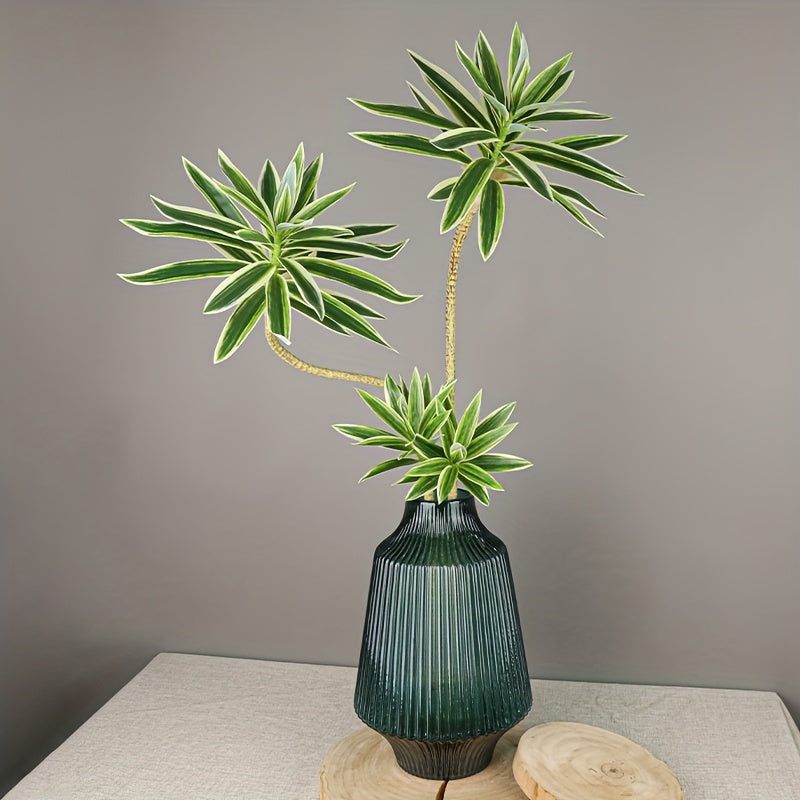 1pc Artificial Green Plants with Stems for Indoor and Outdoor Decor and Photography