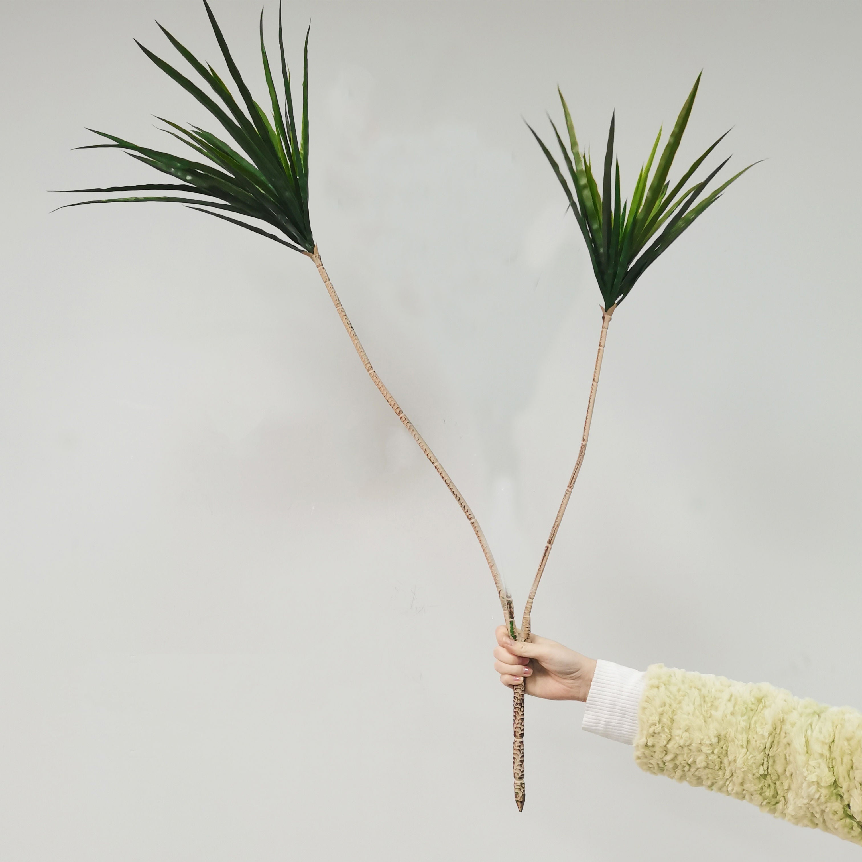 Artificial Dracaena Plant, 90cm/120cm Tropical Tree, Faux Palm Leaves Cycas for Home Office Decor, Plastic, Floor Standing, No Container, Ideal for Wedding, Engagement, Christmas, Halloween, Easter, Thanksgiving, Valentine'S