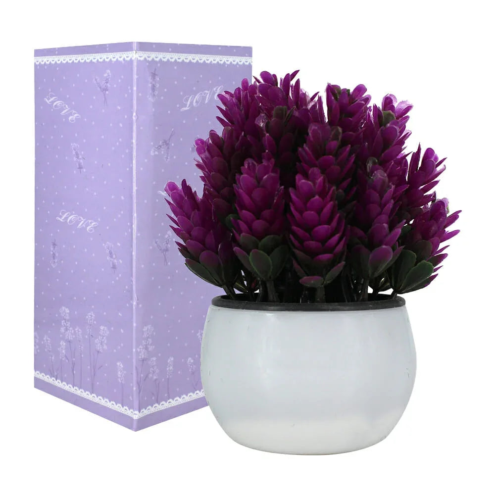 [GDL] 1pc Decorative pot with artificial plants / fac9311