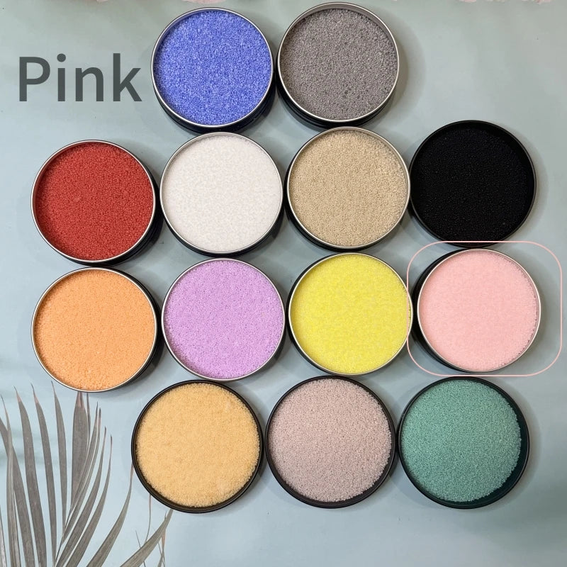 Luxury Decorative Sand Candle Wax Colorful Pearled USA Popular Customizable Natural Palm Wax for Holidays Bars Ramadan