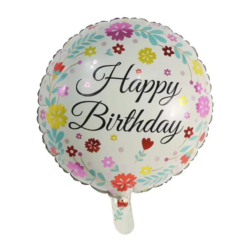 10pcs 18inch Happy Birthday Balloons Baby Shower Balloon Happy Birthday Party Decoration Foil Globos