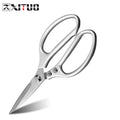 XITUO Stainless Steel Kitchen Strong Scissors Cut Chicken and Duck Bones Chef Professional Practical Scissors Kitchen Essentials