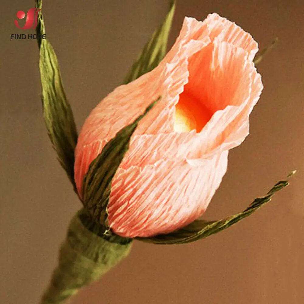 9.8"x8ft(25cm*250cm) Crinkled Crepe Paper Gifts Flower Wrapping Wedding Festive Party Decoration DIY Fold Scrapbooking Crafts