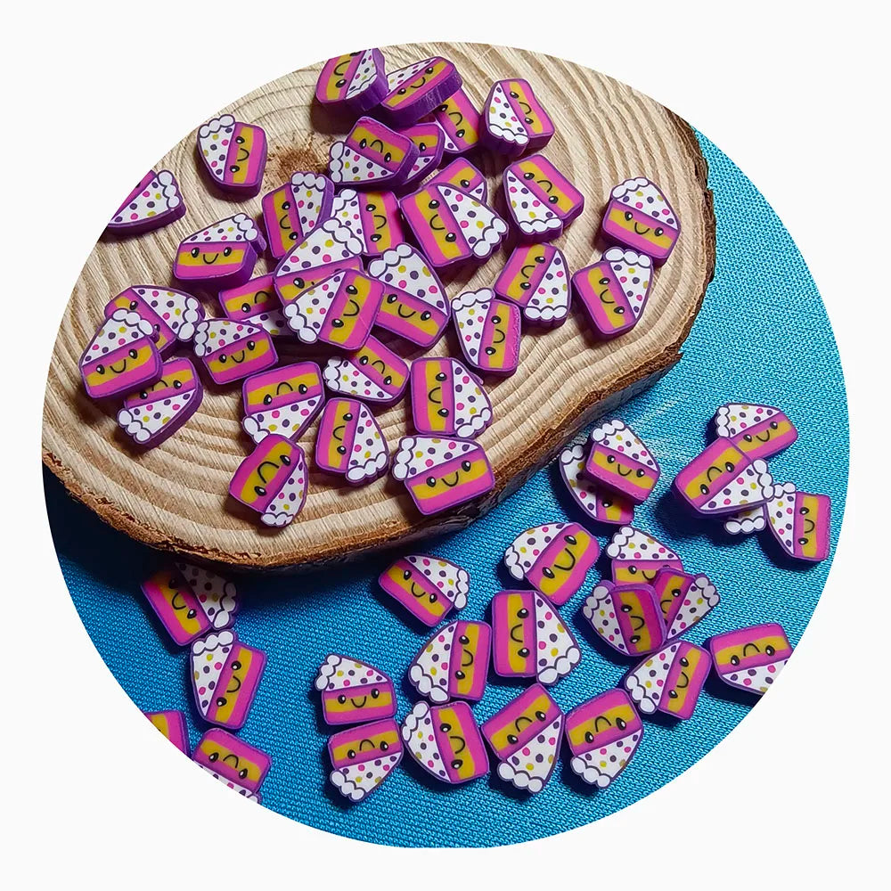 500g Cake Polymer Clay Sprinkle for Kids Diy,Soft Clay for Craft Clay/Nail Art/Scrapbook Decoration DIY Slime Shaker Fillings