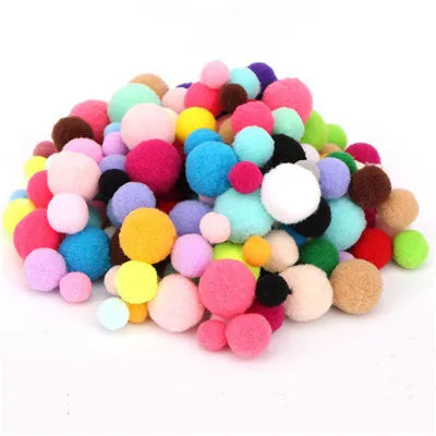 50pcs Chenille Stems Pipe Cleaners Kids Plush Stick Children's Educational Toys Handmade Art Materials Toys DIY Craft Supplies