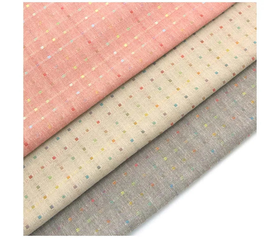 Random Little Cloth DIY Japan Group Yarn-dyed Fabric,for Sewing Handmade Patchwork Quilting , Stripe 50*70cm