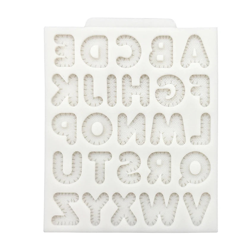 Alphabet Silicone Cake Baking Mold Sugarcraft Chocolate Cupcake Fondant Decorating Tools