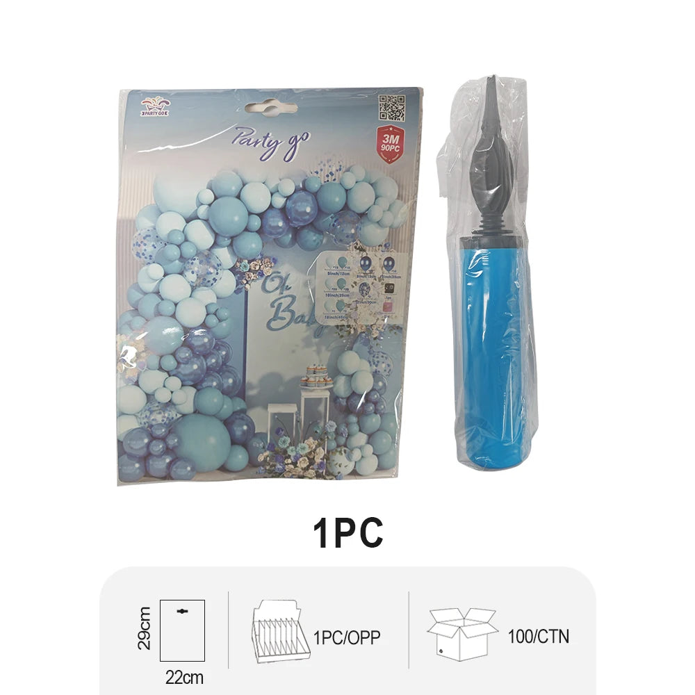 90 PCS REFRESH LOOKING  LATEX BALLOON  ARCH KIT for WEDDING, BIRTHDAY, ROMANTIC PROPOSAL