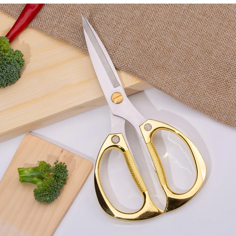 XITUO Stainless Steel Kitchen Strong Scissors Cut Chicken and Duck Bones Chef Professional Practical Scissors Kitchen Essentials