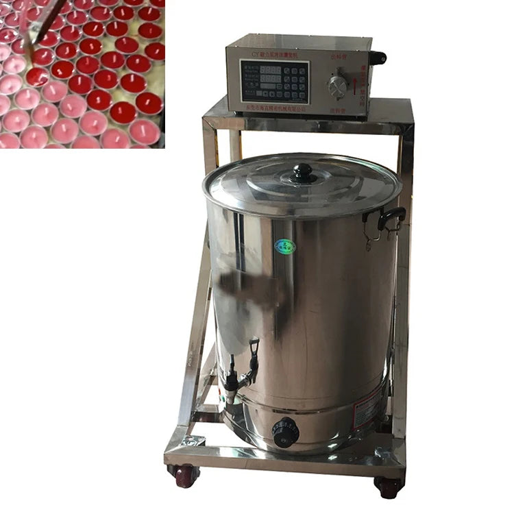 Semi Automatic Candle Wax Filling Machine for Soy/Paraffin/Gel/Bee/Hair/Sugar Wax Packaging Glass Candle Making Yide Machinery