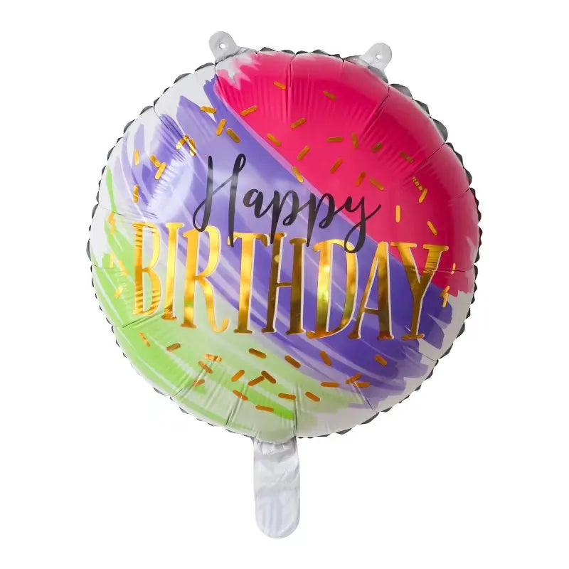 10pcs 18inch Happy Birthday Balloons Baby Shower Balloon Happy Birthday Party Decoration Foil Globos