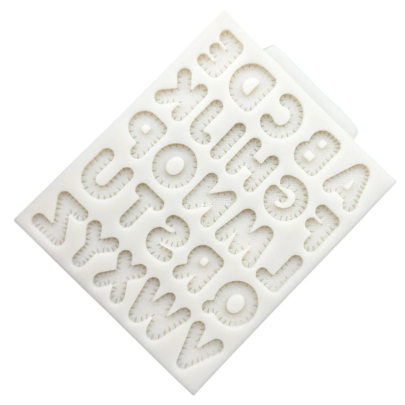 Alphabet Silicone Cake Baking Mold Sugarcraft Chocolate Cupcake Fondant Decorating Tools