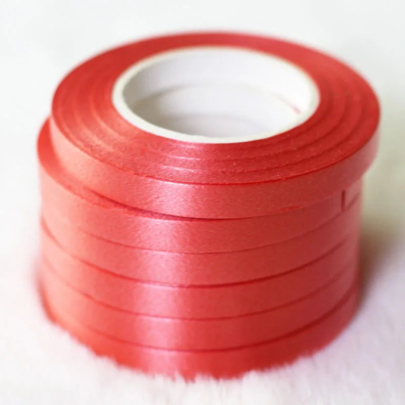 10m Balloons Ribbon Crafts DIY Bow Gold Silver Ribbons Balloons Accessories Baby Shower Wedding Christmas Birthday Party Decor