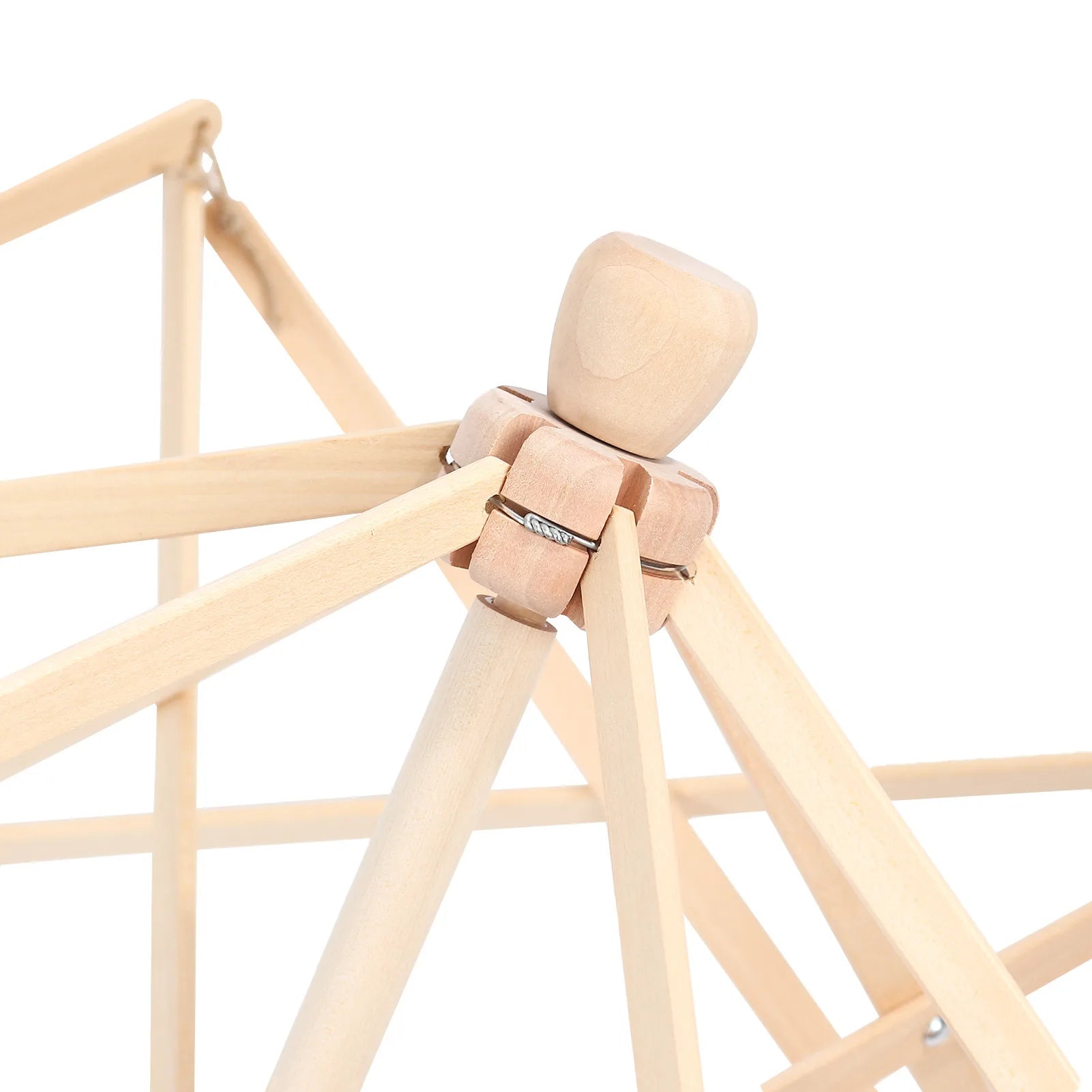 1 PCs Wooden Swift Yarn Winder String Wool Winder Holder Umbrella Hand-Operated Knitting Needle Yarn Craft Skein Winder Tools