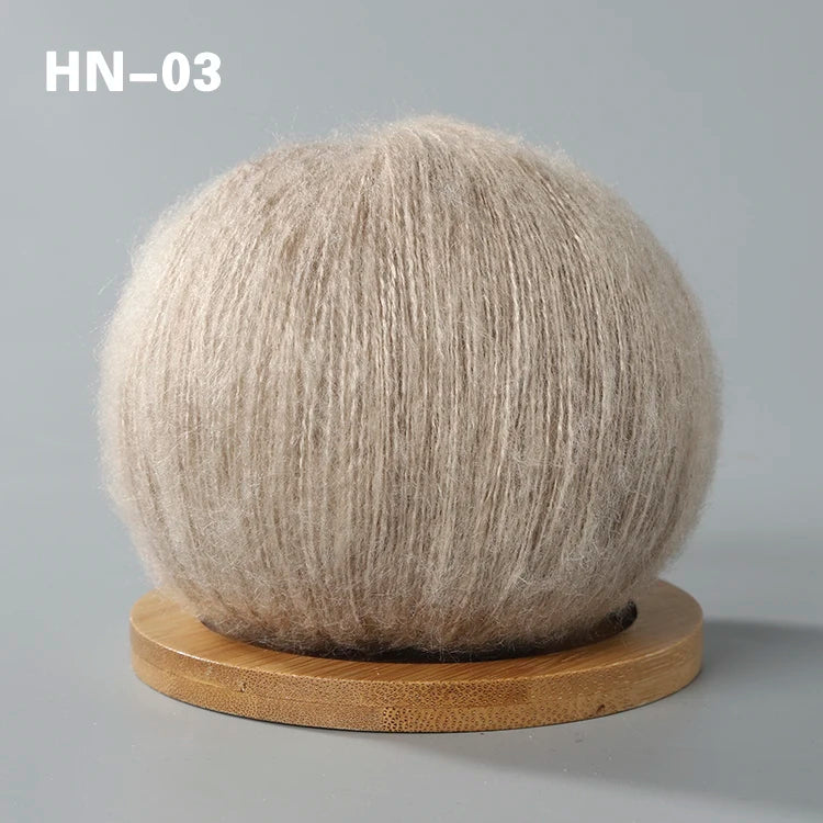 250g Crochet Mohair Yarn For Knitting Sweater Shawl Skin-Friendly Baby Wool Lace Thread ilos para tejer dedelgado Yarns 5pcs