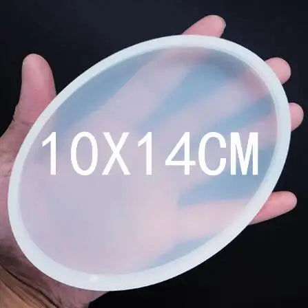 Super Big rectangle Square Coaster Silicone Mold Large Fluid Arts Coaster Making Epoxy Resin mold Crafts Make Your Own Coaster