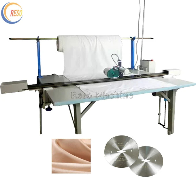 Automatic Round Blade Cloth Fabric Cutting Machine Electric Scissors End Cloth Cutter