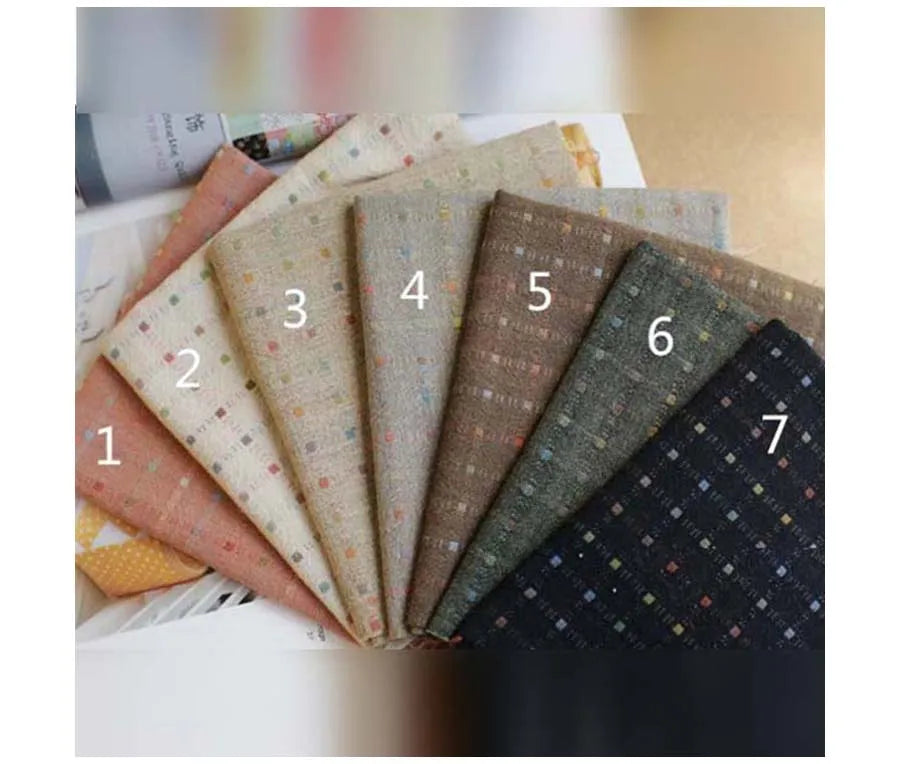 Random Little Cloth DIY Japan Group Yarn-dyed Fabric,for Sewing Handmade Patchwork Quilting , Stripe 50*70cm