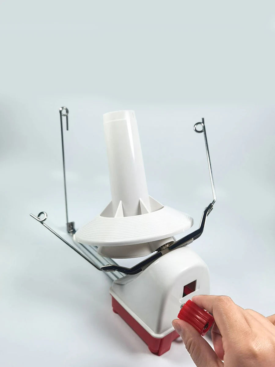 Swift Yarn Fiber String Ball Wool Winder, Holder for Household, Hand Operated Cable Needle Winding Machine Knitting Handheld Li