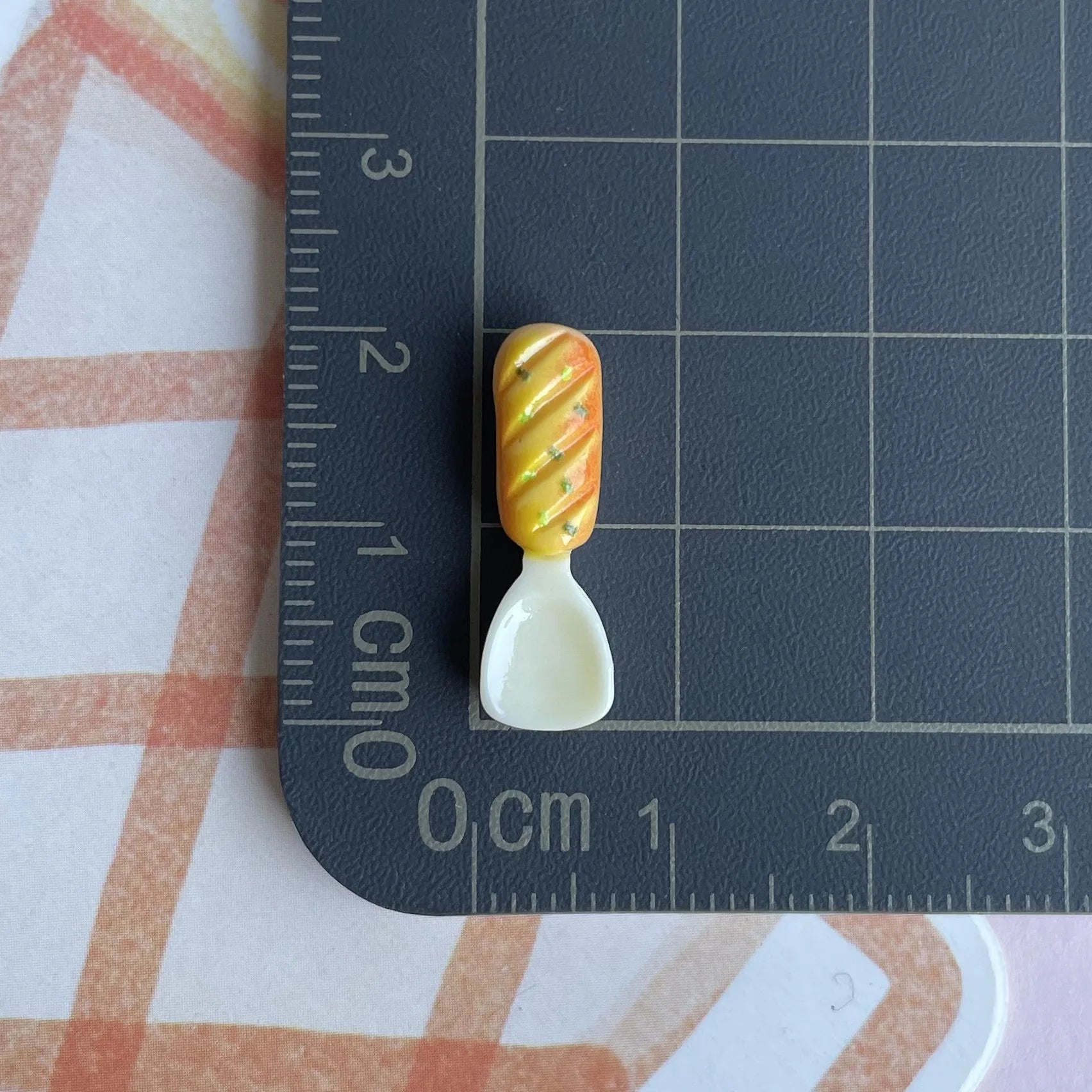 100Pcs Resin Mini Bread Fork Spoon Tableware Flat Back Cabochon Scrapbook Crafts DIY Embellishments Jewelry Making Accessories