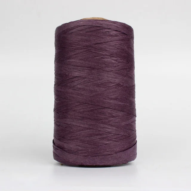 280-300 Meters Raffia Yarn For Hand Knitting Summer Raffia Straw Hats Bags Crochet Yarn Handmade Craft Knit Yarn Thread 24 Color