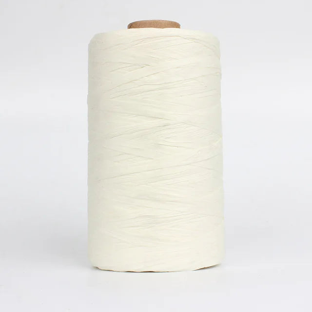 280-300 Meters Raffia Yarn For Hand Knitting Summer Raffia Straw Hats Bags Crochet Yarn Handmade Craft Knit Yarn Thread 24 Color