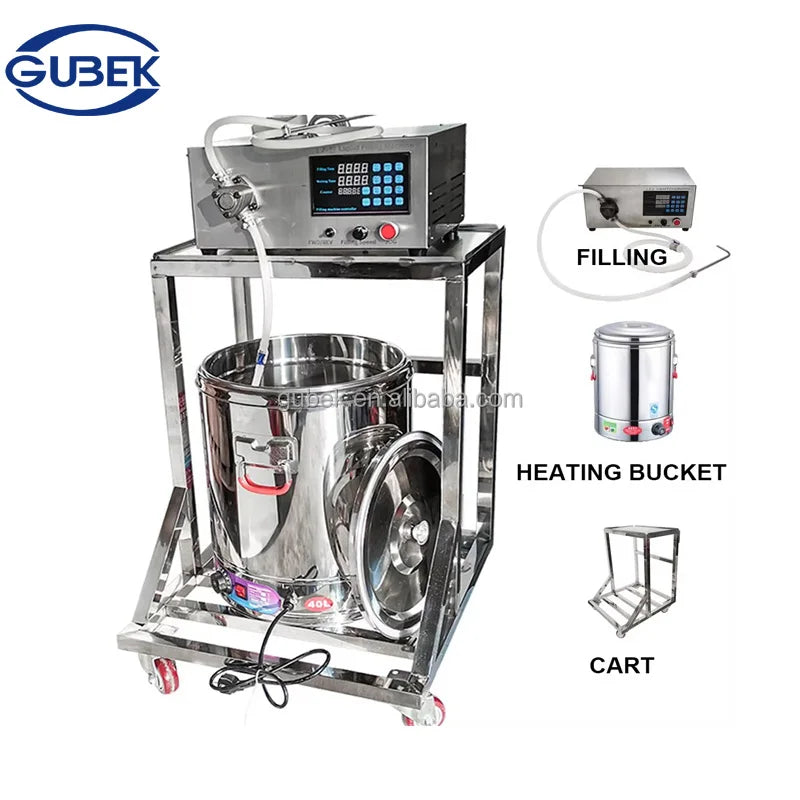Industry Commercial Automatic Candle Filling Machine Desktop Electric Candle Wax Filling Machine Small Filling Machine for Sale