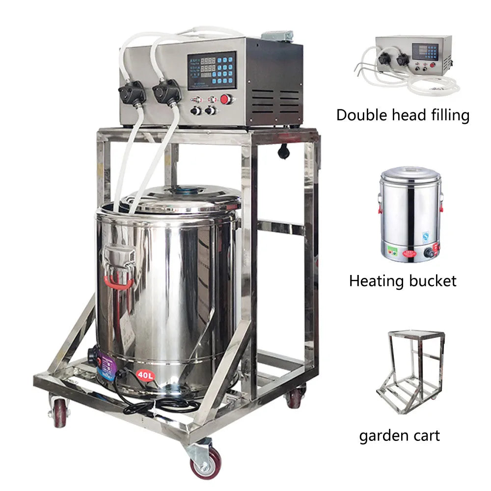Industrial Automatic Semi Automatic Desktop Electric LZ-1 Liquid Candle Wax Filling Making Machine for Sale