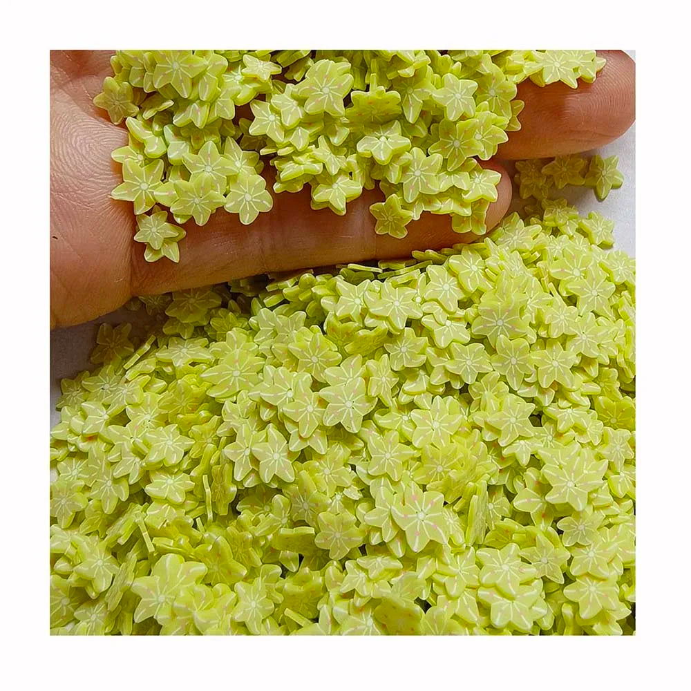 Simulation Polymer Clay Carambola Sprinkle Fruit Pieces for Scrapbook Phone Shell Ornament Nail Art Stickers