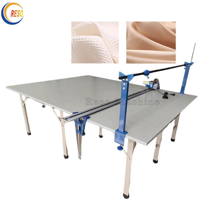 Automatic Round Blade Cloth Fabric Cutting Machine Electric Scissors End Cloth Cutter