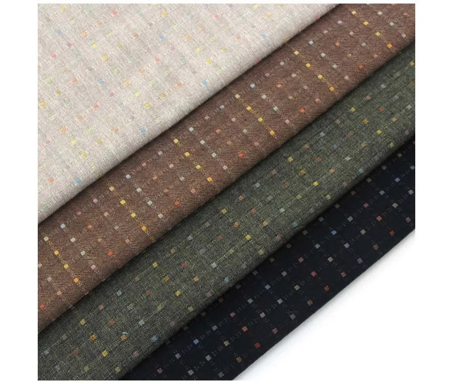 Random Little Cloth DIY Japan Group Yarn-dyed Fabric,for Sewing Handmade Patchwork Quilting , Stripe 50*70cm