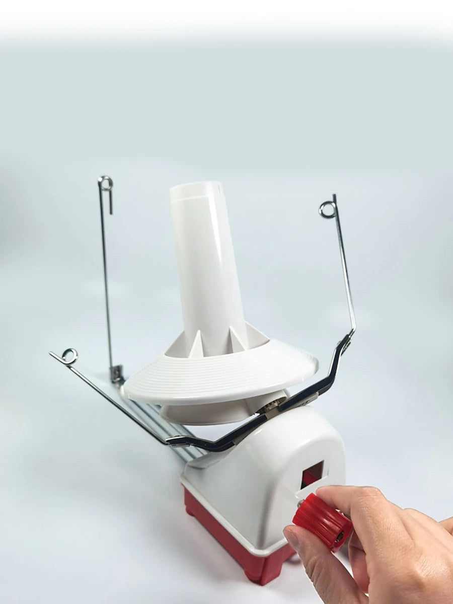 Swift Yarn Fiber String Ball Wool Winder, Holder for Household, Hand Operated Cable Needle Winding Machine Knitting Handheld Li