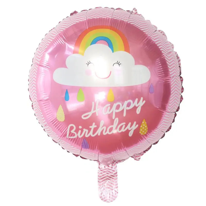 10pcs 18inch Happy Birthday Balloons Baby Shower Balloon Happy Birthday Party Decoration Foil Globos