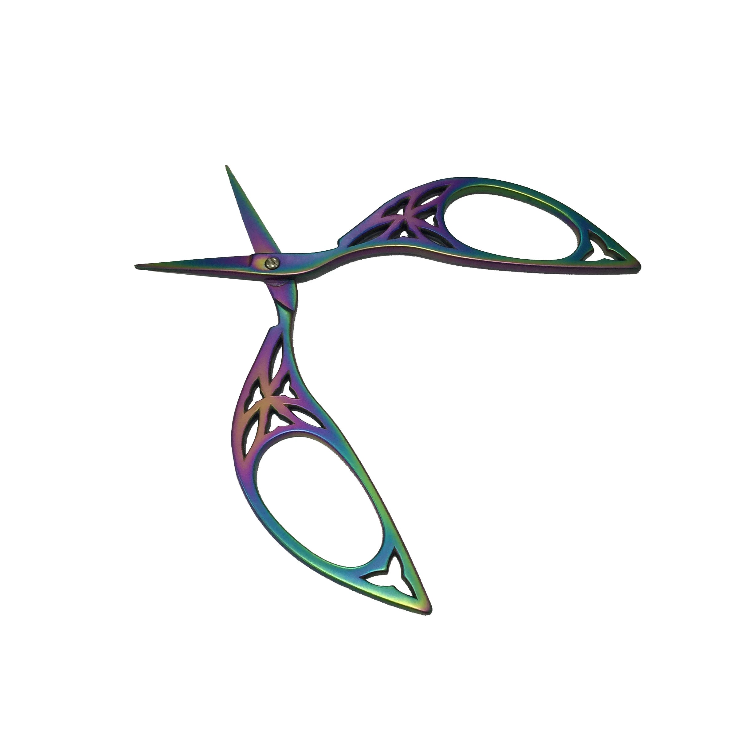 Fast Shipping High Quality Embroidery Scissors Openwork Pattern Vintage Scissors for Needlework Sewing