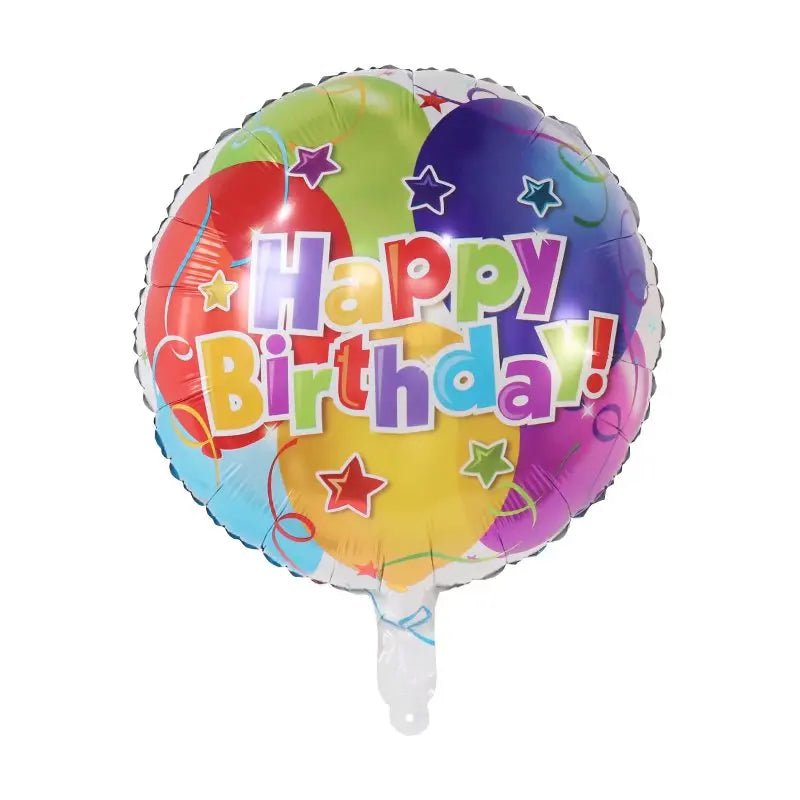10pcs 18inch Happy Birthday Balloons Baby Shower Balloon Happy Birthday Party Decoration Foil Globos