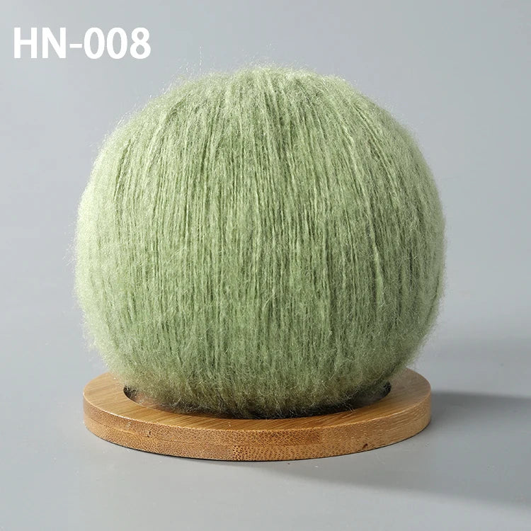 250g Crochet Mohair Yarn For Knitting Sweater Shawl Skin-Friendly Baby Wool Lace Thread ilos para tejer dedelgado Yarns 5pcs