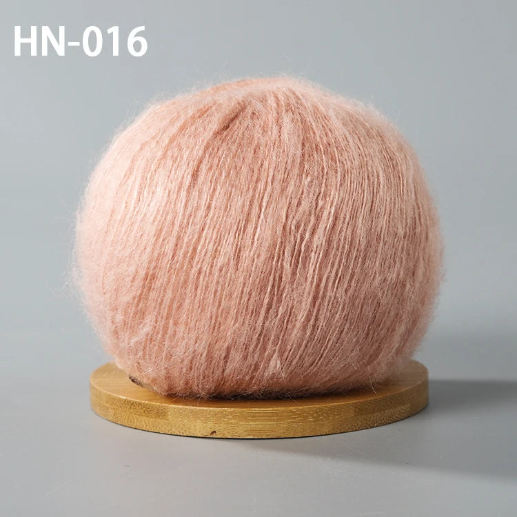 250g Crochet Mohair Yarn For Knitting Sweater Shawl Skin-Friendly Baby Wool Lace Thread ilos para tejer dedelgado Yarns 5pcs