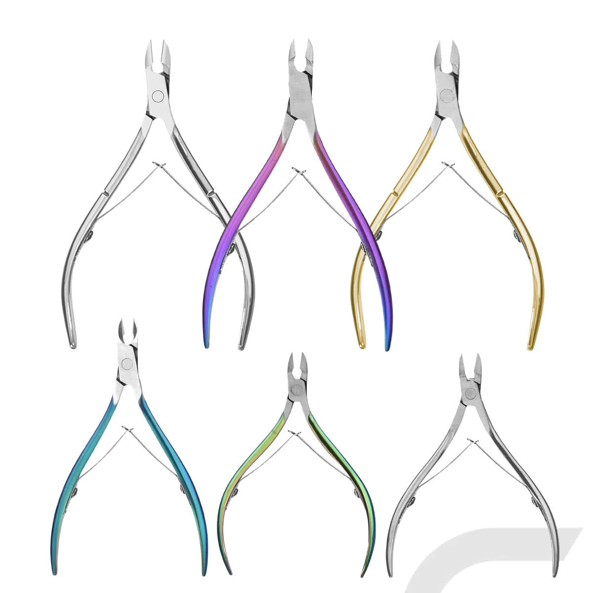Professional Stainless Steel Straight Beauty Nail Cuticle Trimmer Nippers Cutter Clippers Remover Durable Durable Scissors