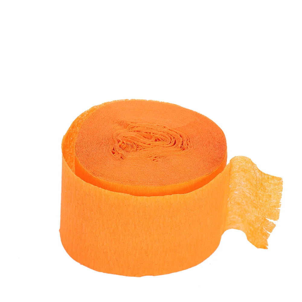 1 Roll 3.5cm*10m Decorative Origami Crinkled Crepe Paper Craft DIY Flower Make Wrapping Fold Scrapbooking Party Backdrop Decor