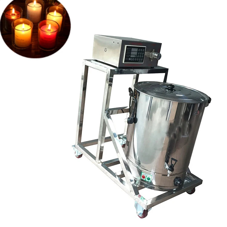 Semi Automatic Candle Wax Filling Machine for Soy/Paraffin/Gel/Bee/Hair/Sugar Wax Packaging Glass Candle Making Yide Machinery