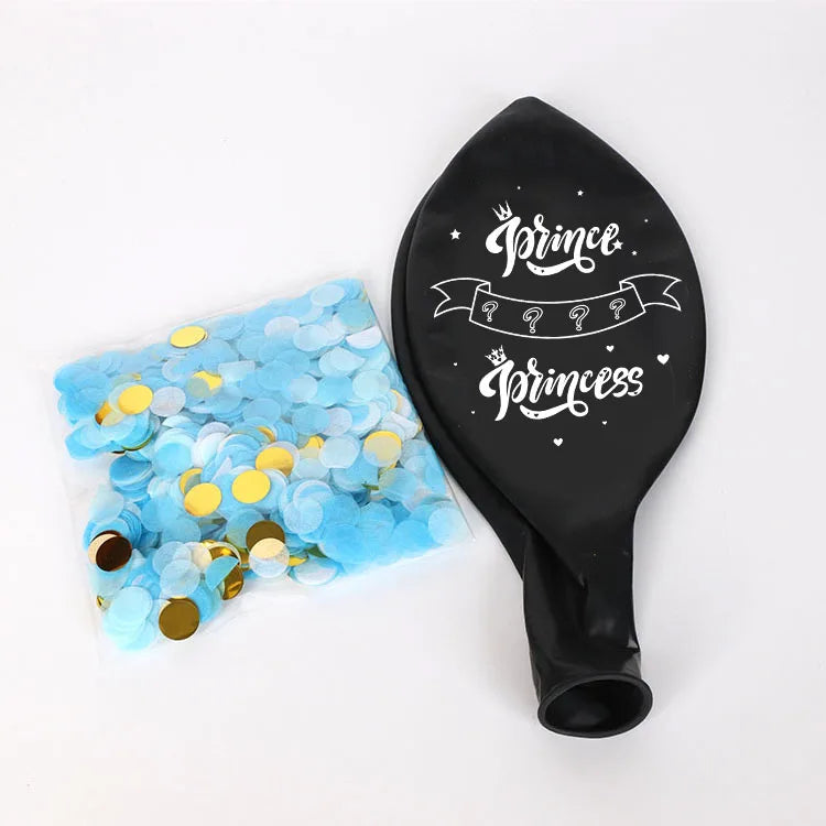 QAKGL Hot Sale Gender Reveal Balloon 36inch Boy or Girl Balloon He or She Latex Balloon for Gender Party Decoration