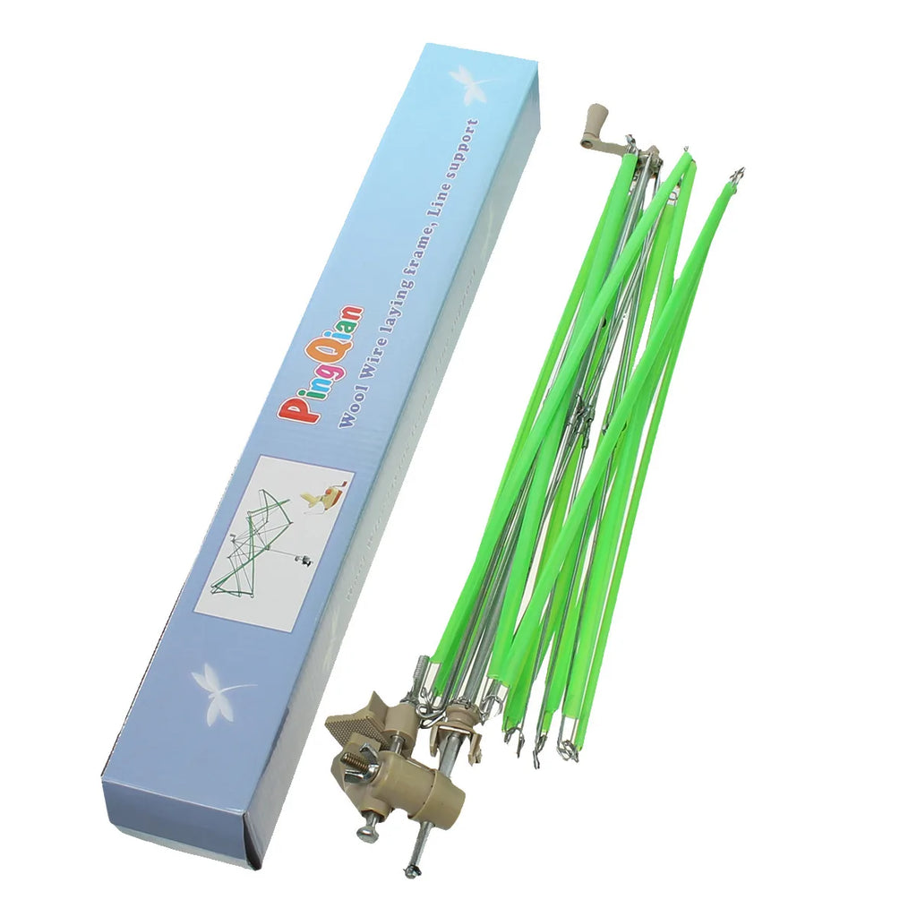 1 PCs Wooden Swift Yarn Winder String Wool Winder Holder Umbrella Hand-Operated Knitting Needle Yarn Craft Skein Winder Tools