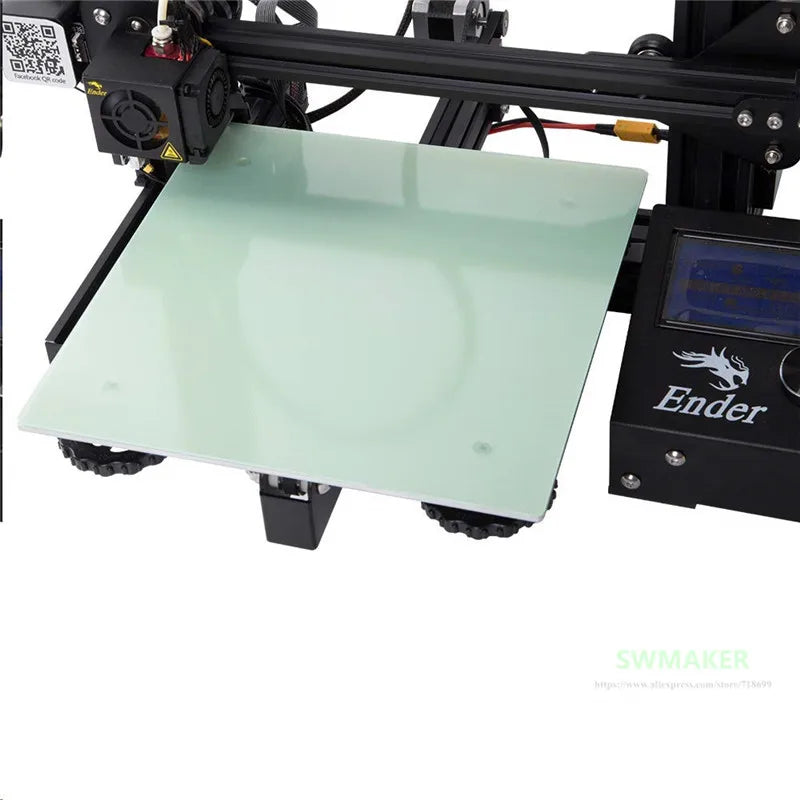 220x220x3mm Polypropyiene Build Plates for 3D Printers MK2/MK2A/MK3, Anet A8, A6, Prusa i3 , Wanahao ,Creality