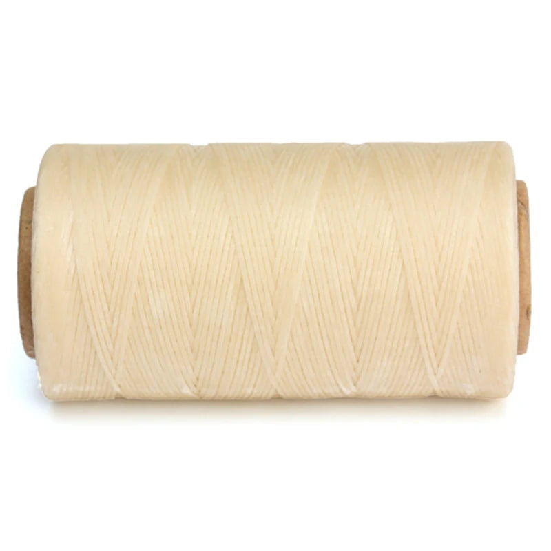 High Quality Durable 240 Meters 1mm 150D Leather Waxed Thread Cord for DIY Handicraft Tool Hand Stitching Thread