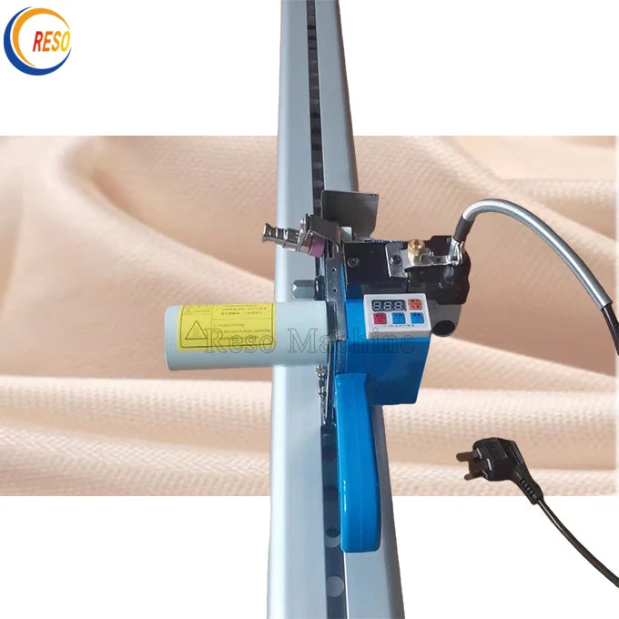 Automatic Round Blade Cloth Fabric Cutting Machine Electric Scissors End Cloth Cutter
