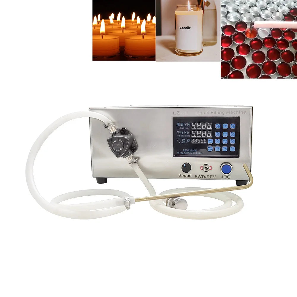 Industrial Automatic Semi Automatic Desktop Electric LZ-1 Liquid Candle Wax Filling Making Machine for Sale