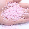 Hot Sale 1000pcs 12mm AB Colors Glue on Resin Half Round Flatback Beads for Clothes Dresses DIY Crafts Scrapbook Decoration